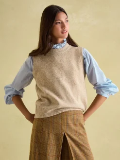 Holly Regular Fit Knitted Vest<Joules Best