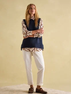Holly Longline Knitted Vest<Joules Online