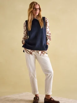 Holly Longline Knitted Vest<Joules Online