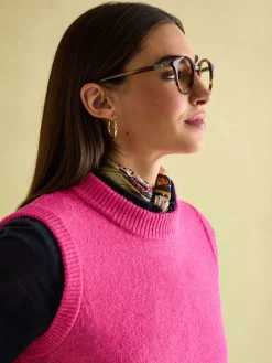 Holly Regular Fit Knitted Vest<Joules Sale