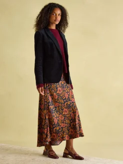 Holton Navy Blue Corduroy Blazer<Joules Sale