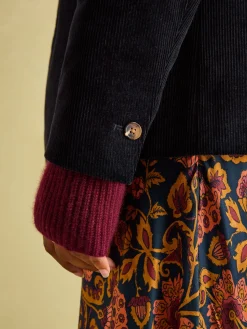 Holton Navy Blue Corduroy Blazer<Joules Sale