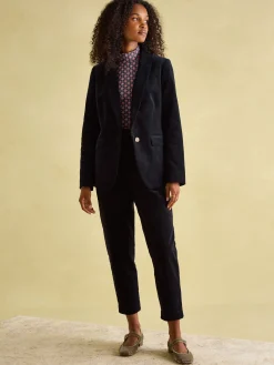Holton Navy Blue Corduroy Blazer<Joules Sale