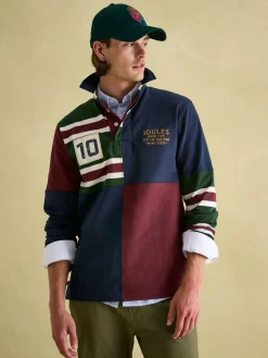 Hotch Potch Embellished Striped Rugby Shirt<Joules Online