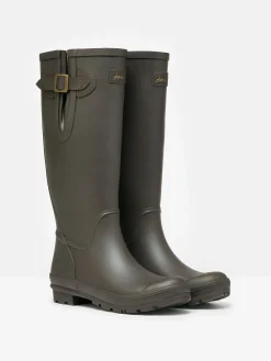Houghton Chocolate Brown Adjustable Tall Wellies<Joules New