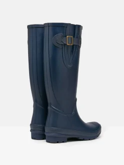 Houghton Navy Blue Adjustable Tall Wellies<Joules New