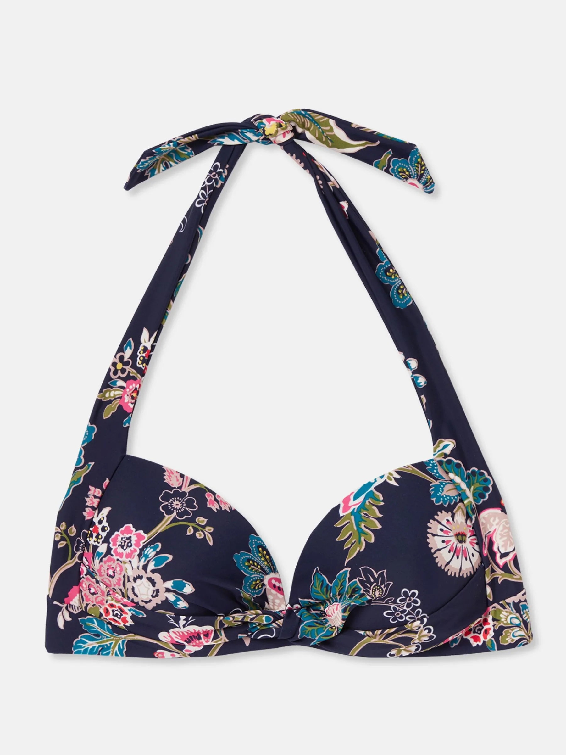 Jasmine Navy Floral Bikini Top<Joules Hot
