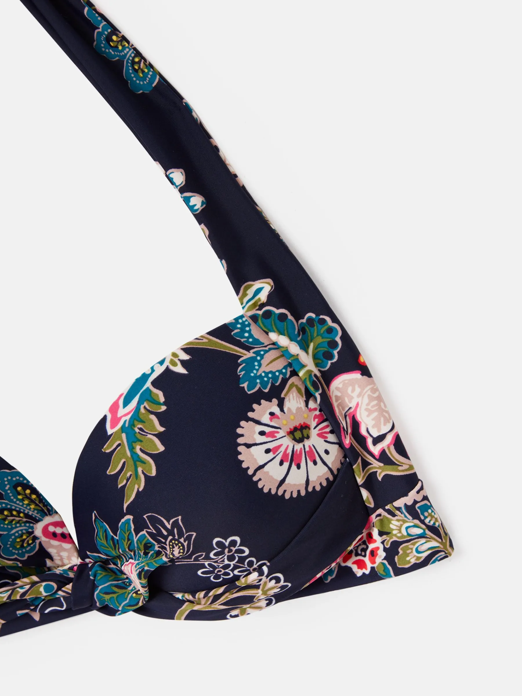 Jasmine Navy Floral Bikini Top<Joules Hot