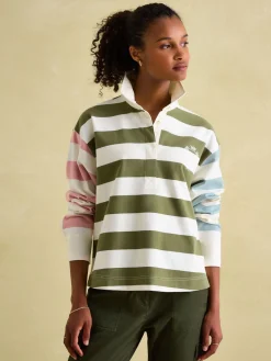 Lara Boxy Fit Rugby Shirt<Joules New