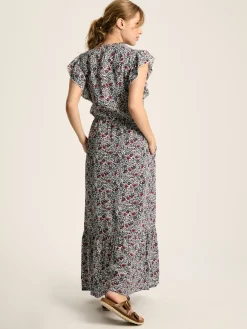 Lillia Tie Waist Tiered Dress<Joules Best