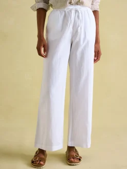 Linen Blend Trousers<Joules Best