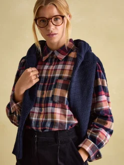 Lorena Brushed Shirt<Joules Online