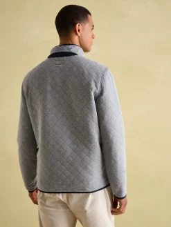 Malton Quilted Jersey Pullover Sweatshirt<Joules Discount