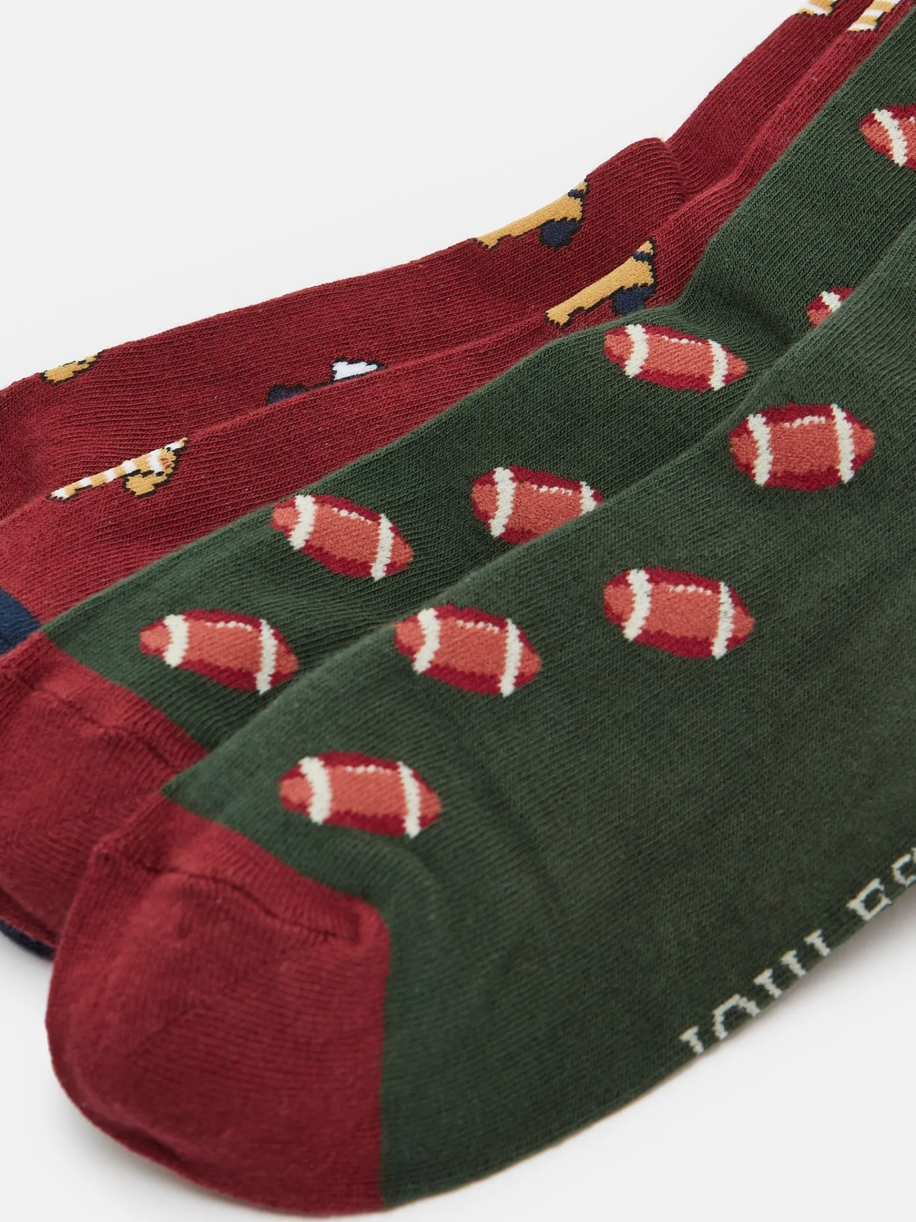Men's Kingsbury 2 Pack Socks (size 7-12)<Joules Discount