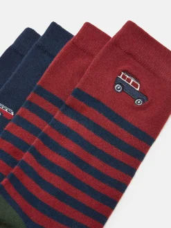 Men's Kingsbury 2 Pack Socks (size 7-12)<Joules Discount