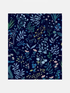 Navy Blue Holcombe Floral 10M Wallpaper<Joules Discount