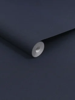 Navy Blue Plain 10M Wallpaper<Joules Hot