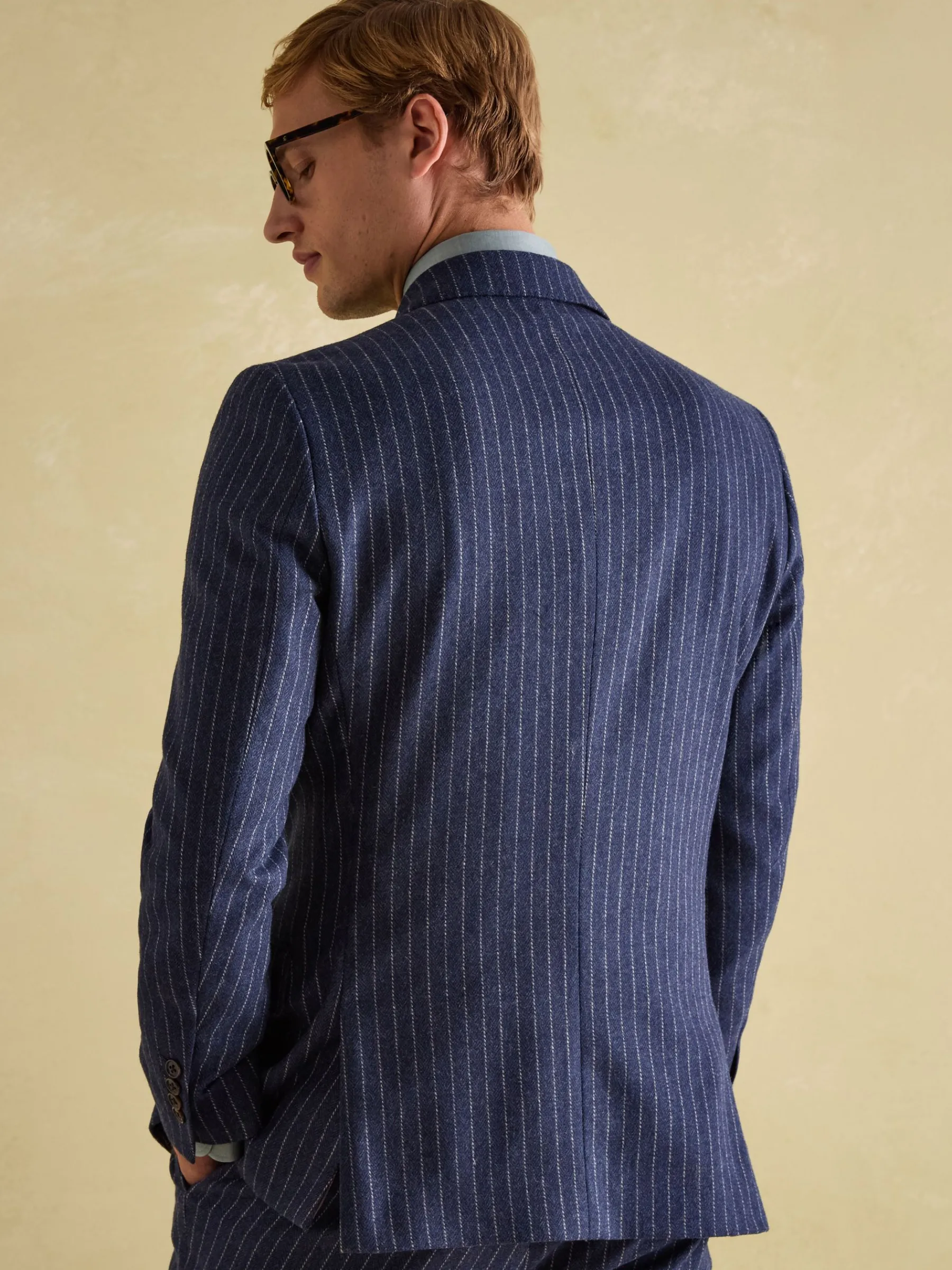 Slim Fit Herringbone Suit Jacket<Joules Sale