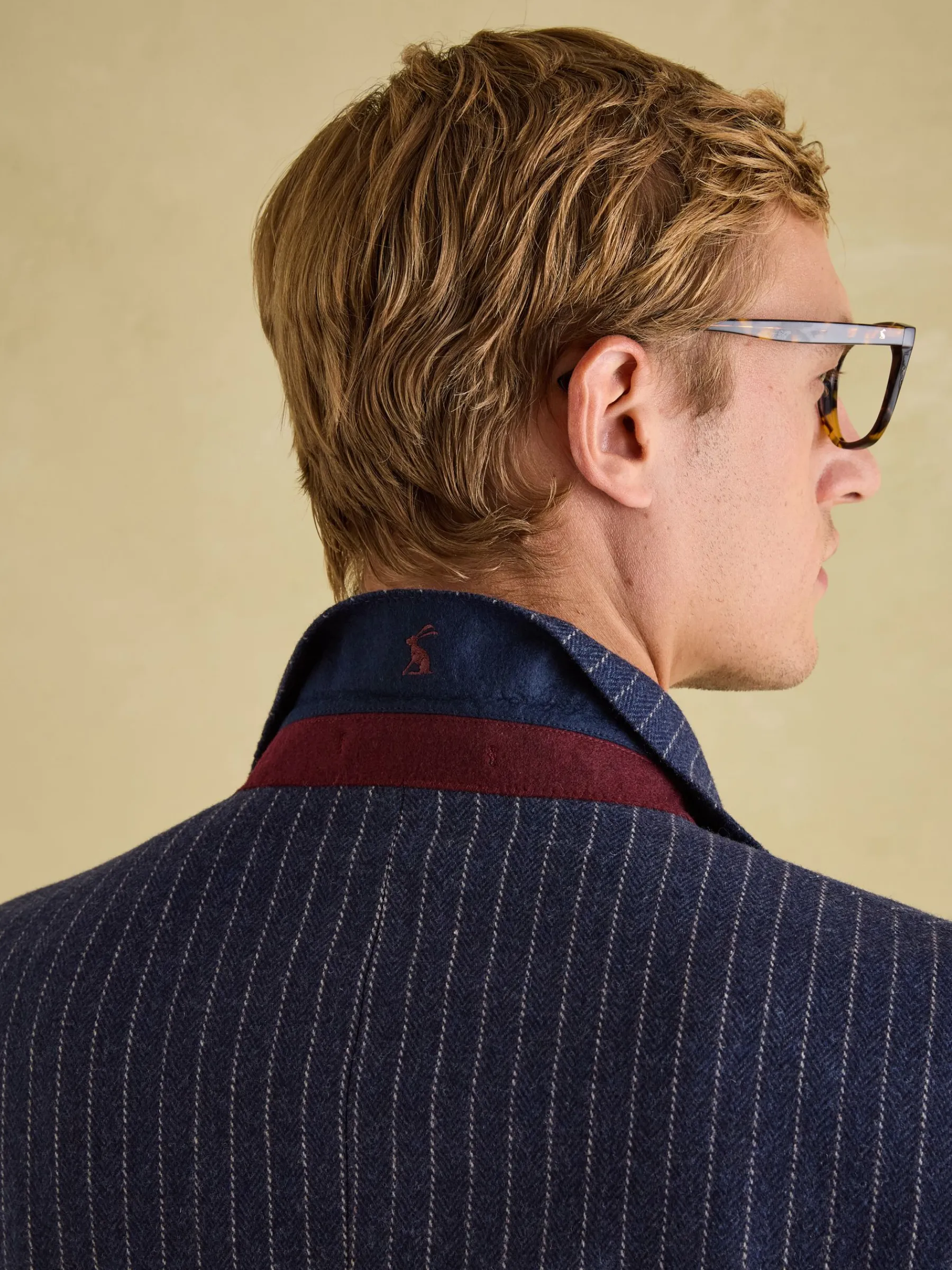Slim Fit Herringbone Suit Jacket<Joules Sale