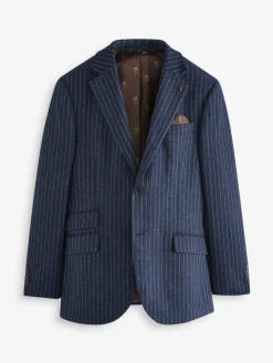 Slim Fit Herringbone Suit Jacket<Joules Sale
