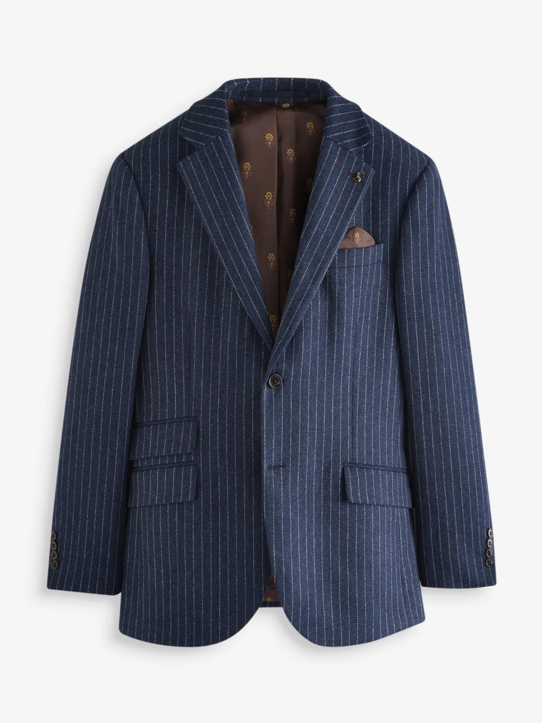 Slim Fit Herringbone Suit Jacket<Joules Sale