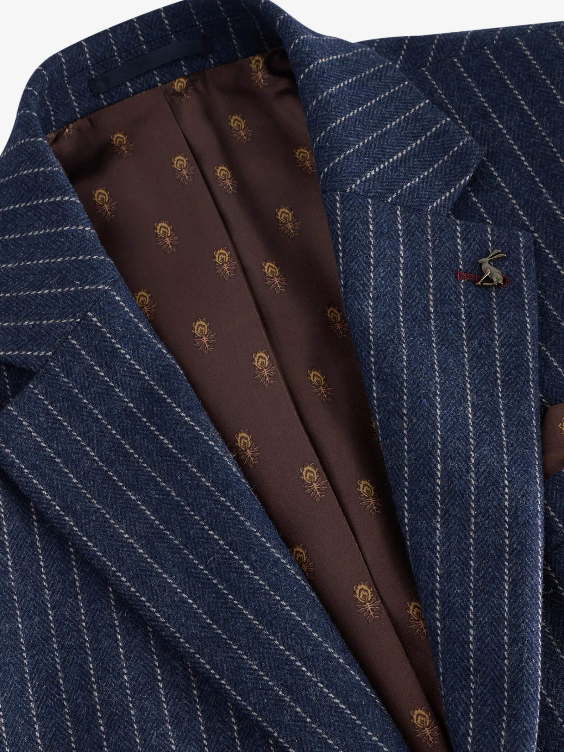 Slim Fit Herringbone Suit Jacket<Joules Sale