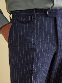 Slim Fit Pinstripe Suit Trousers<Joules Outlet