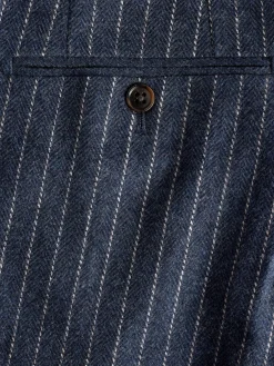 Slim Fit Pinstripe Suit Trousers<Joules Outlet