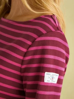 New Harbour Boat Neck Breton Top<Joules New