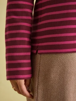 New Harbour Boat Neck Breton Top<Joules New