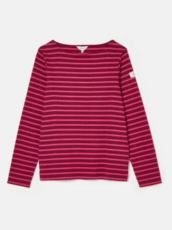New Harbour Boat Neck Breton Top<Joules New