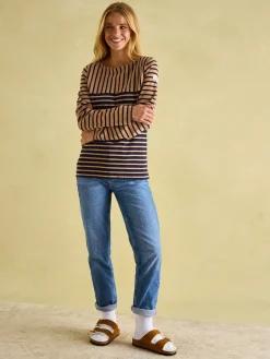 New Harbour Boat Neck Breton Top<Joules Discount