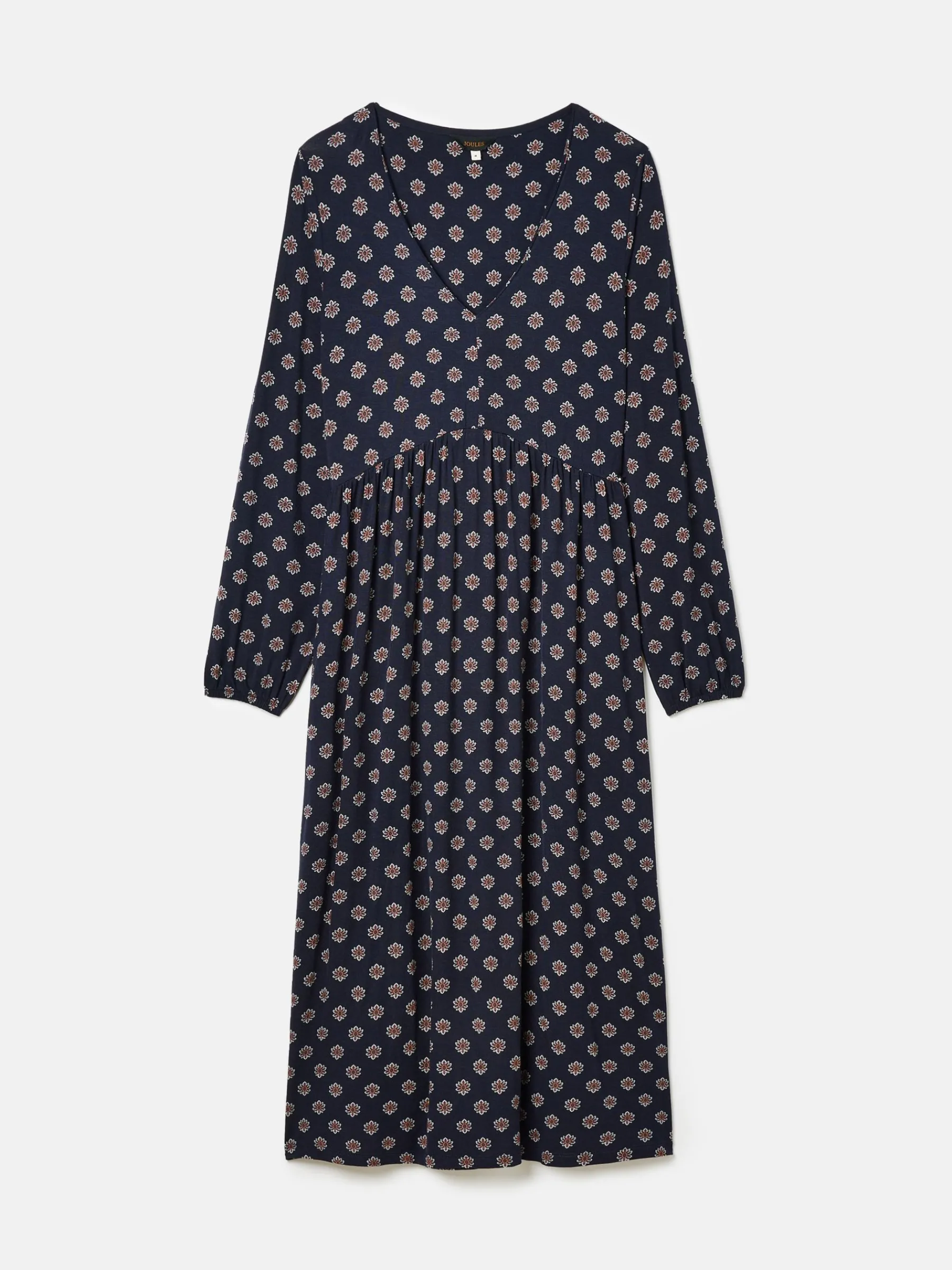 Nia Long Sleeve Midaxi Dress<Joules Outlet