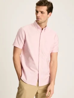 Oxford Short Sleeve Classic Fit Shirt<Joules Sale