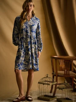 Petunia Frill Neck Dress<Joules Best
