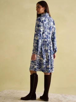 Petunia Frill Neck Dress<Joules Best