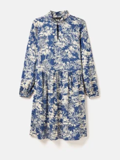 Petunia Frill Neck Dress<Joules Best