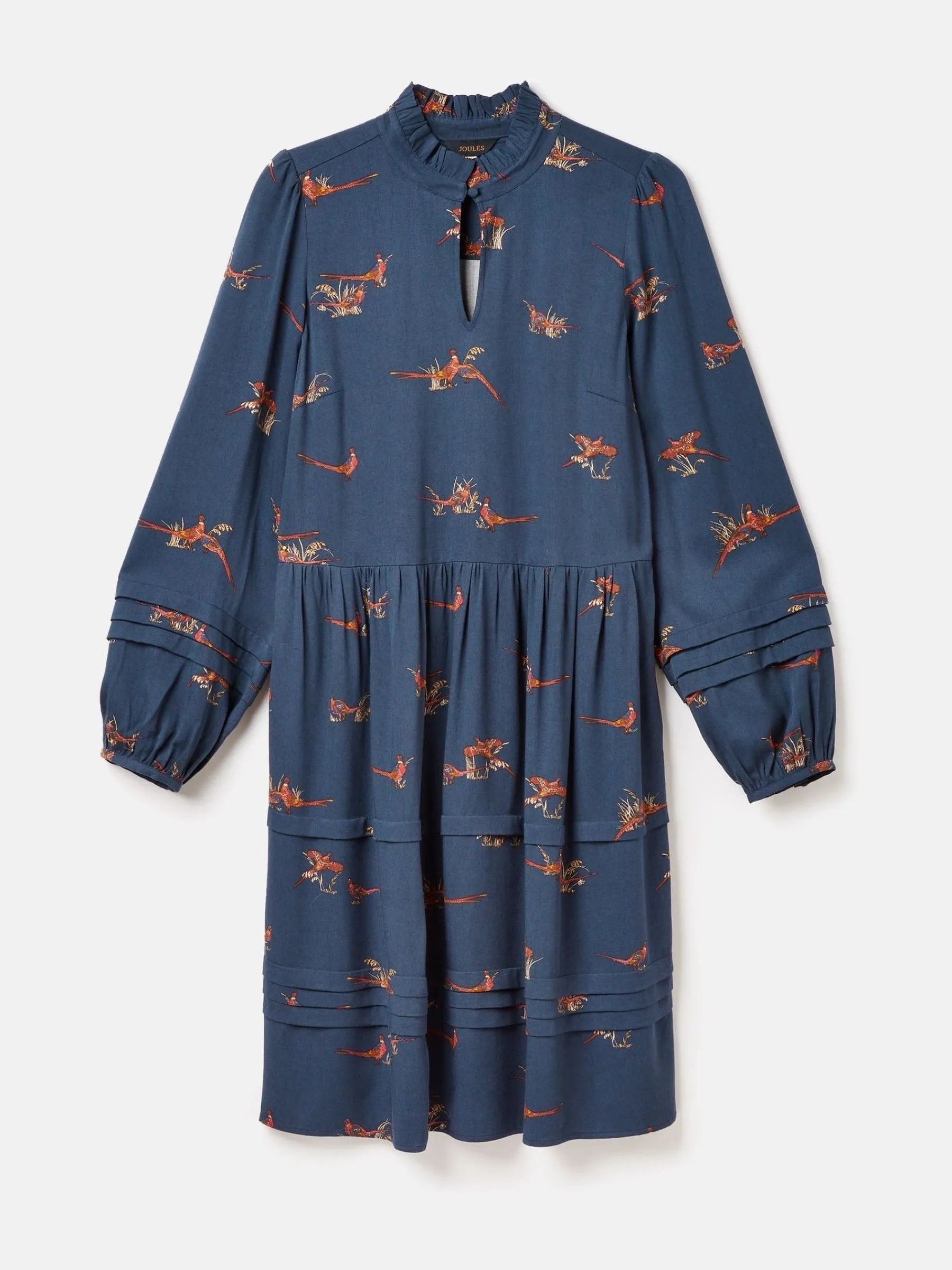 Petunia Frill Neck Dress<Joules New