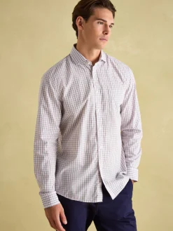 Pink Check Cotton Shirt<Joules Sale