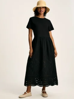 Reid Broderie 100% Cotton Dress<Joules Best