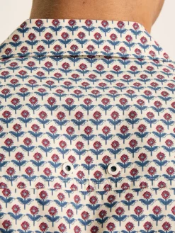 Revere Printed Short Sleeve Shirt<Joules