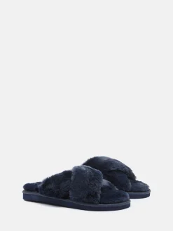 Romilly Faux Fur Slippers<Joules Outlet