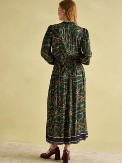Rosa Printed Maxi Shirt Dress<Joules Outlet