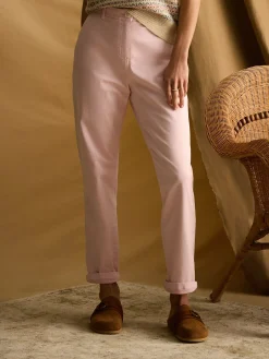 Rose Pink Slim Fit Chino Trousers<Joules Best