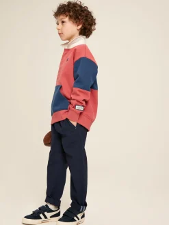 Samson Navy Blue Chino Trousers<Joules New