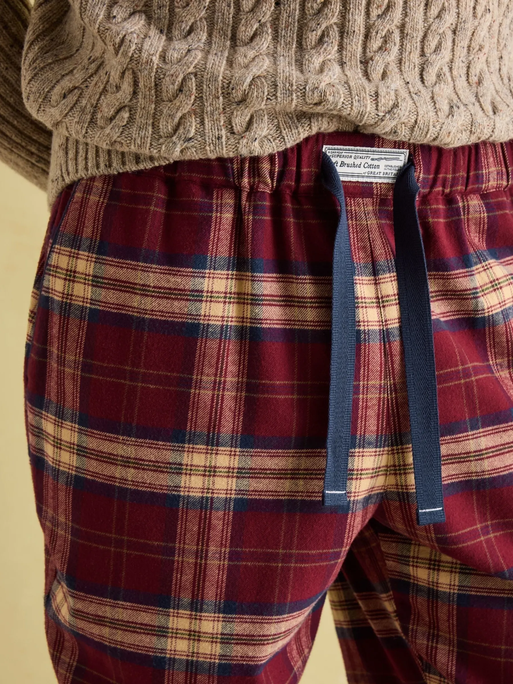 Sleeper Checked Pyjama Bottoms<Joules Sale