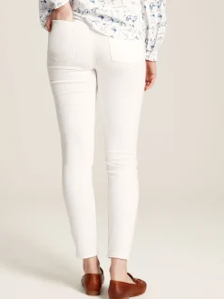 White Denim Stretch Skinny Jeans<Joules Sale
