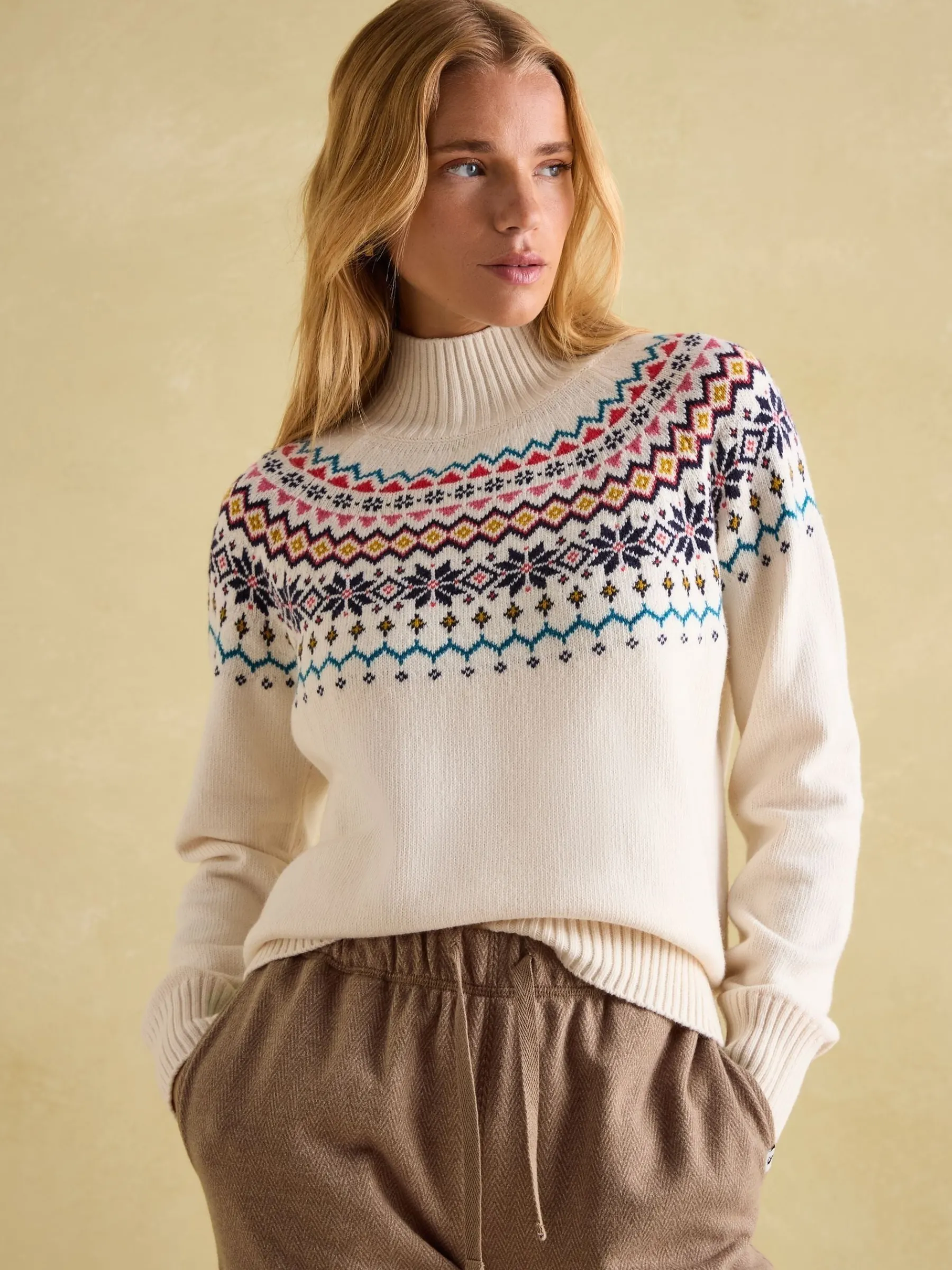 Alba Fair Isle Jumper<Joules Best