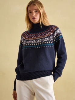 Alba Fair Isle Jumper<Joules