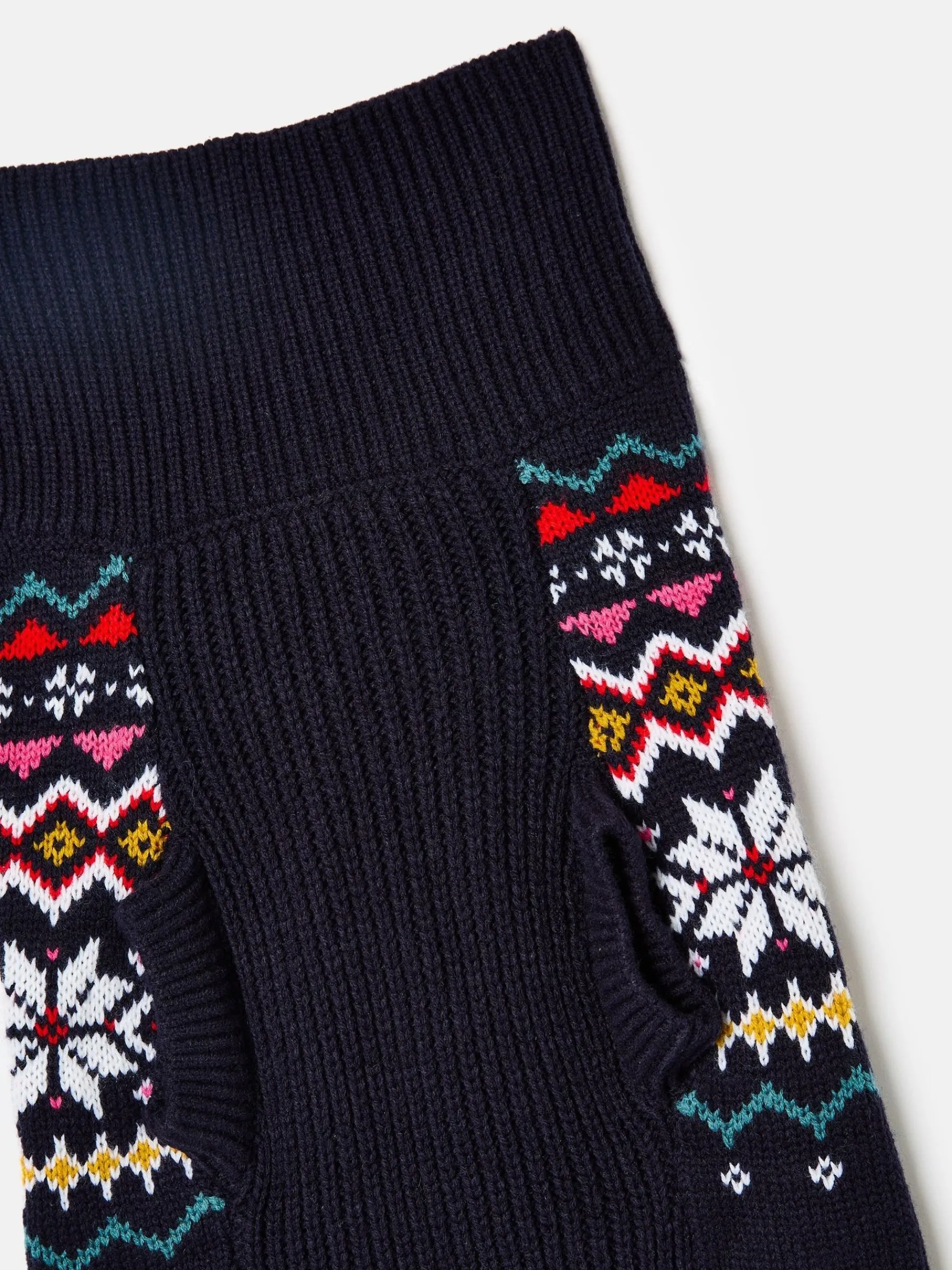 Alba Knitted Fair Isle Dog Jumper<Joules Discount
